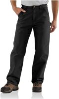 men Washed Twill Relaxed Fit Pant