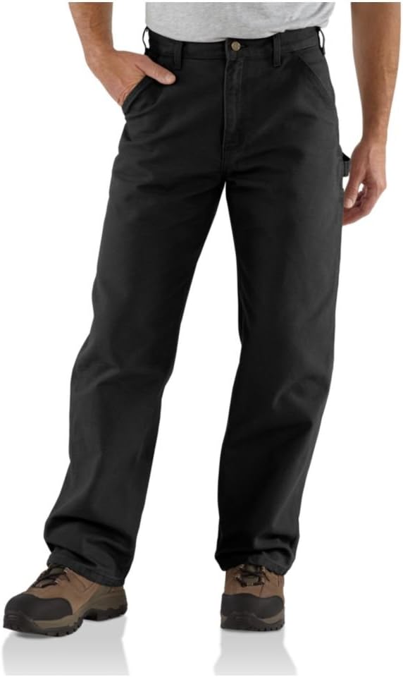 men Washed Twill Relaxed Fit Pant