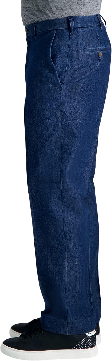 men Casual Classic Fit Denim Trouser Pant
